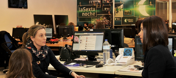 Tras abandonar la dirección 'laSexta noche' Sandra Fernández forma ya parte de la plantilla de Telecinco
