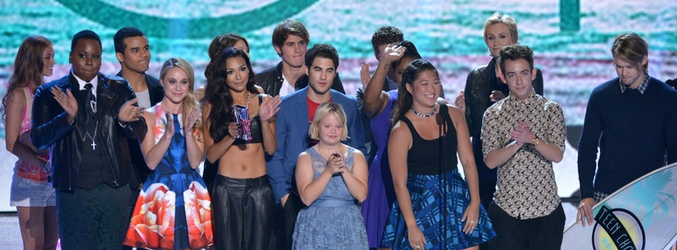 El reparto de 'Glee' en los Teen Choice Awards 2013