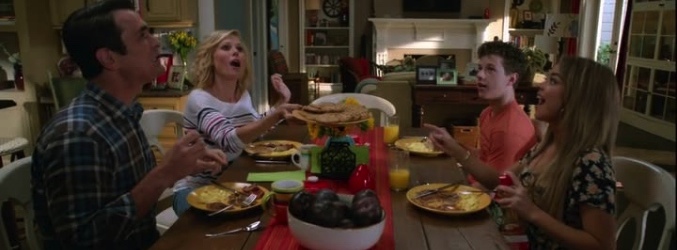 Los Dunphy viven un buen momento familiar