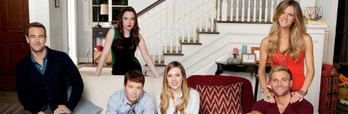 Los protagonistas de 'Amigos con suerte'