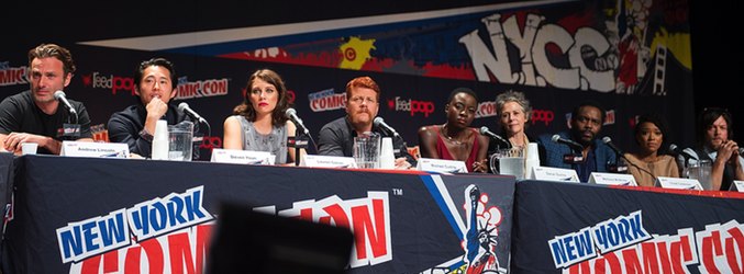 Asistentes a la Comic Con de Nueva York