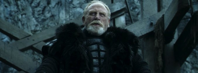 James Cosmo en el papel de Jeor Mormont