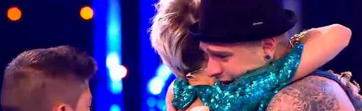 Adrián Rodríguez llora en la final de &#39;Pequeños Gigantes&#39;