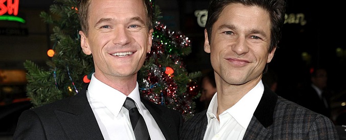 Neil Patrick Harris (izquierda), junto a su marido (derecha), el también actor David Burtka.