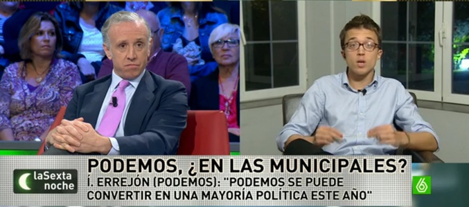 Íñigo Errejón en laSexta Noche
