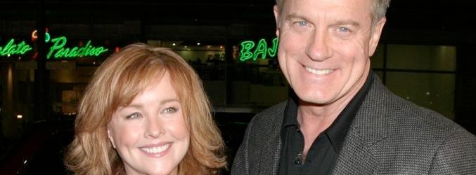 Stephen Collins y Faye Grant antes del escándalo