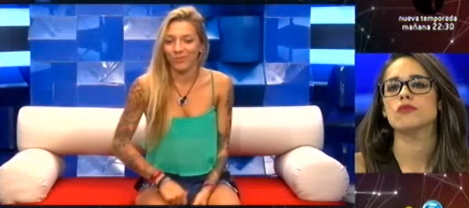 Paula explica el mensaje que escribió a Omar en &#39;Gran hermano 15&#39;