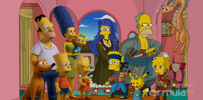 'Los Simpson' en versión anime