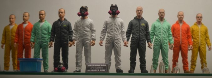 Muñecos de &#39;Breaking Bad&#39;