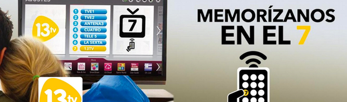 13tv entra en la guerra por hacerse con el 7 del mando a distancia