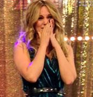 Edurne emocionada