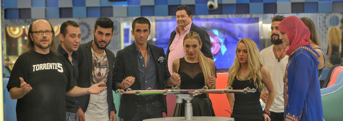 Santiago Segura visitó la pasada gala de 'Gran Hermano 15'