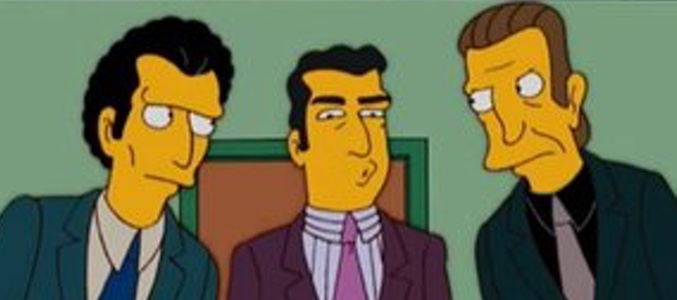 El personaje de Louie, a la izquierda