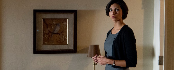 Morena Baccarin en una escena de 'Homeland'
