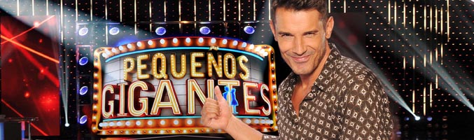 Jesús Vázquez, en una imagen promocional de 'Pequeños gigantes'