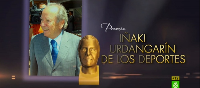 José Luis Núñez, galardonado en la gala de 'El Intermedio'