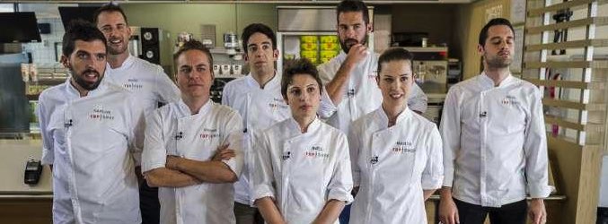 Concursantes en el séptimo programa de 'Top Chef'
