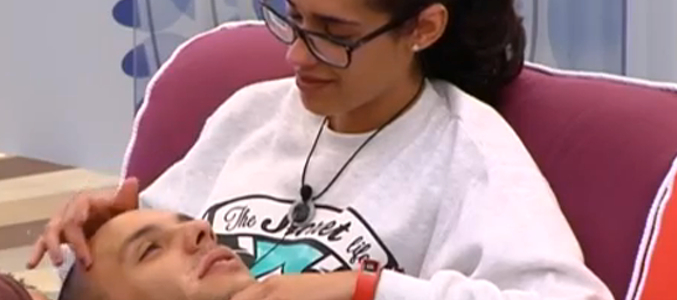 Lucía y Omar en 'Gran hermano 15'