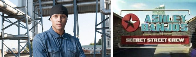 El coreógrafo Ashley Banjo. A la derecha, el logotipo del programa