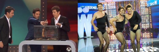 Davis Bustamante en 'Los viernes al show'