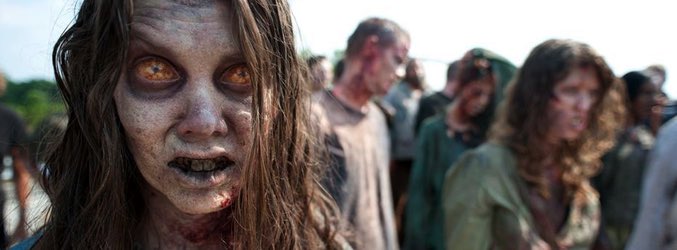 Zombies en 'The Walking Dead'