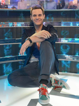 El presentador Christian Gálvez