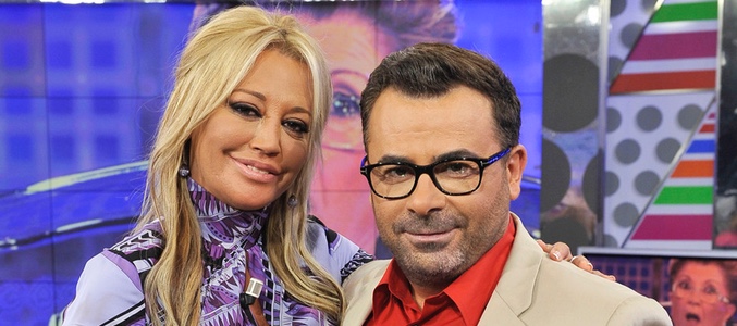 Belén Esteban y Jorge Javier Vázquez en ¡Sálvame deluxe&#39;