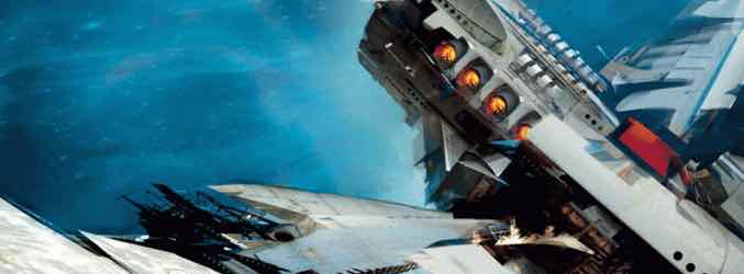 Nave espacial del libro en la que está basada la serie