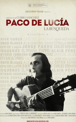 Cartel de "Paco de Lucía: la búsqueda"