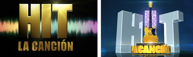 Primer logo del programa y, a la derecha, el logo definitivo elegido por TVE