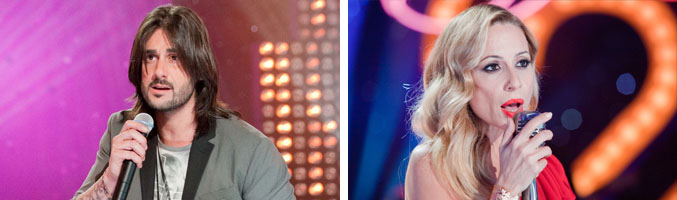 Melendi y Marta Sánchez