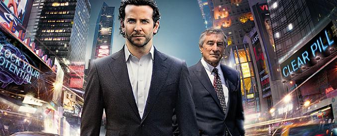 Cartel promocional de "Sin Límites", con Bradley Cooper y Robert De Niro