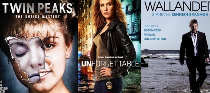 Carteles de 'Twin Peaks', 'Unforgottable' y 'Wallander'