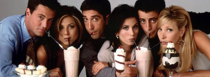 Protagonistas de 'Friends'