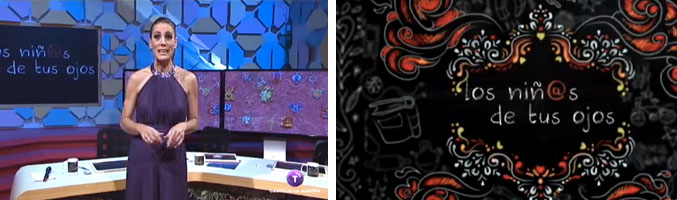 Alicia Senovilla en la promo del programa