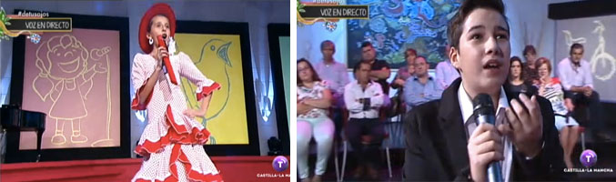 Actuaciones de los niños participantes en &#39;Los niños de tus ojos