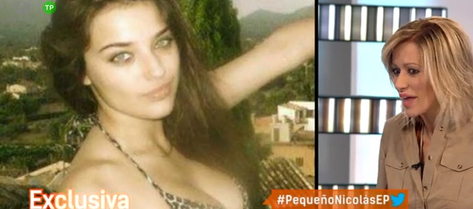 Susanna Griso interviniendo en 'Espejo público'