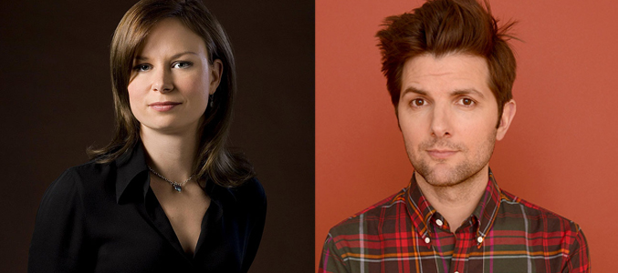 Mary Lynn Rajskub y Adam Scott