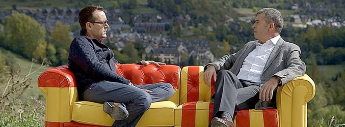 Risto en el especial "Fronteras catalanas" de 'Viajando con Chester'