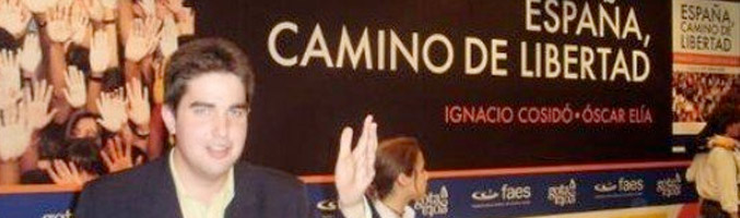 Dámaso Angulo en la presentación del libro "España, camino de libertad"