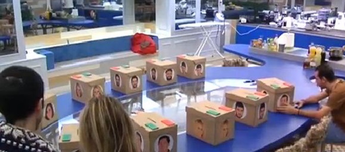 Las urnas donde los concursantes dejaban sus tarjetas