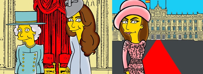 Recreaciones de la Casa Real española y británica