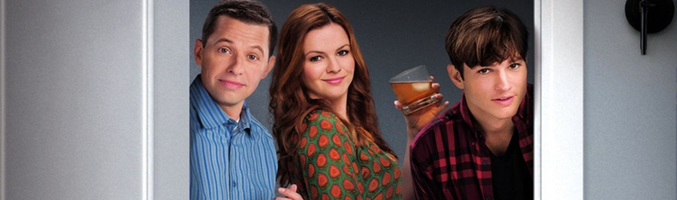 Las nuevas entregas de 'Dos hombres y medio' (4,4% y 3,4%), lo más visto del día en Neox