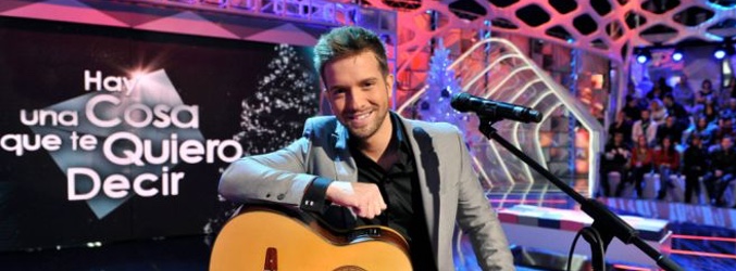 Pablo Alborán en su anterior visita al programa