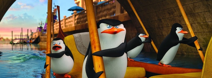 Fotograma de "Los pingüinos de Madagascar"