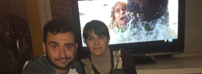 María Belón y Bayona viendo juntos 