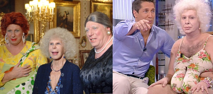 Los Morancos y Carlos Latre parodiaron a La Duquesa de Alba