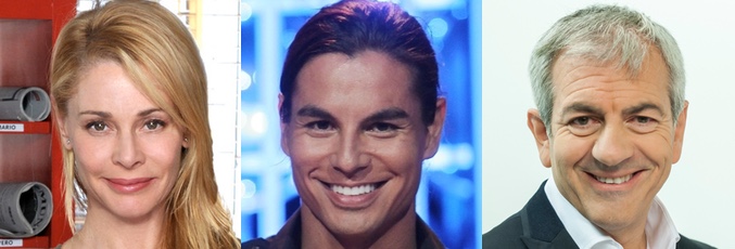 Belén Rueda, Julio José Iglesias y Carlos Sobera