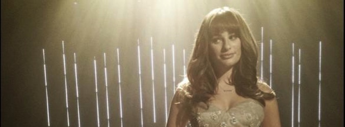 Lea Michele interpretando "Let It Go" en 'Glee'