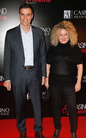 Pedro Sánchez en la gala de las Antenas de Oro <span>GTres</span>